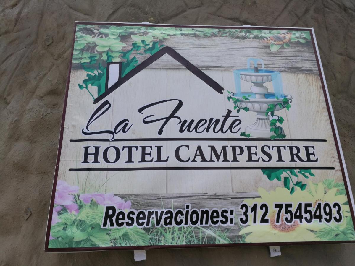 Hotel Campestre La Fuente - Piscina 莫尼基拉 外观 照片
